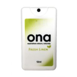 Ona Fresh Linen Spray Card 12ml