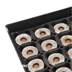 Műanyag tálca jiffy koronghoz