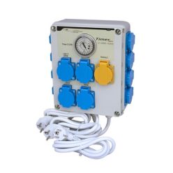 GSE Timer Box II 12X600W időzitő doboz+fűtés