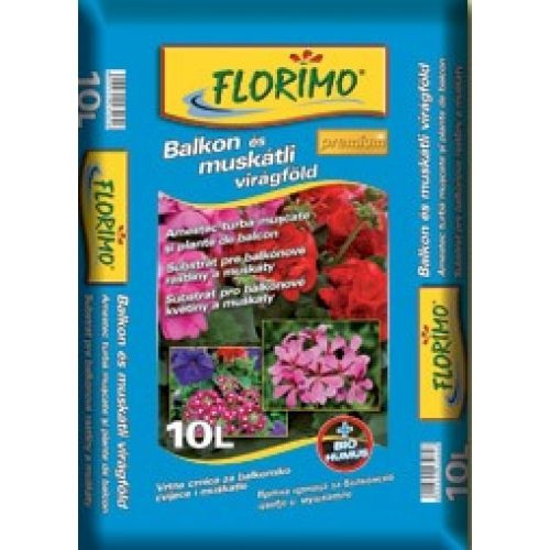 Florimo Balkon & Muskátli föld 20L-től